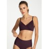 BIUSTONOSZ JULIMEX DARK PLUM SIMPLE T-SHIRT BRA /L