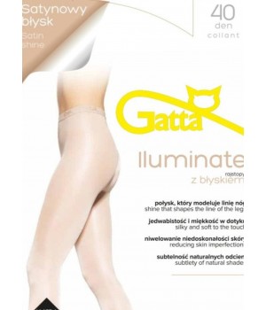 RAJSTOPY GATTA GB ILUMINATE 40 NERO /2