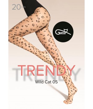 RAJSTOPY GATTA WILD CAT WZ 05 DAINO/NERO /4