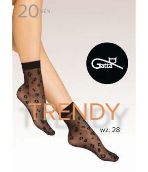 НОСКИ GATTA TRENDYLINE WZ 28 DAINO/NERO