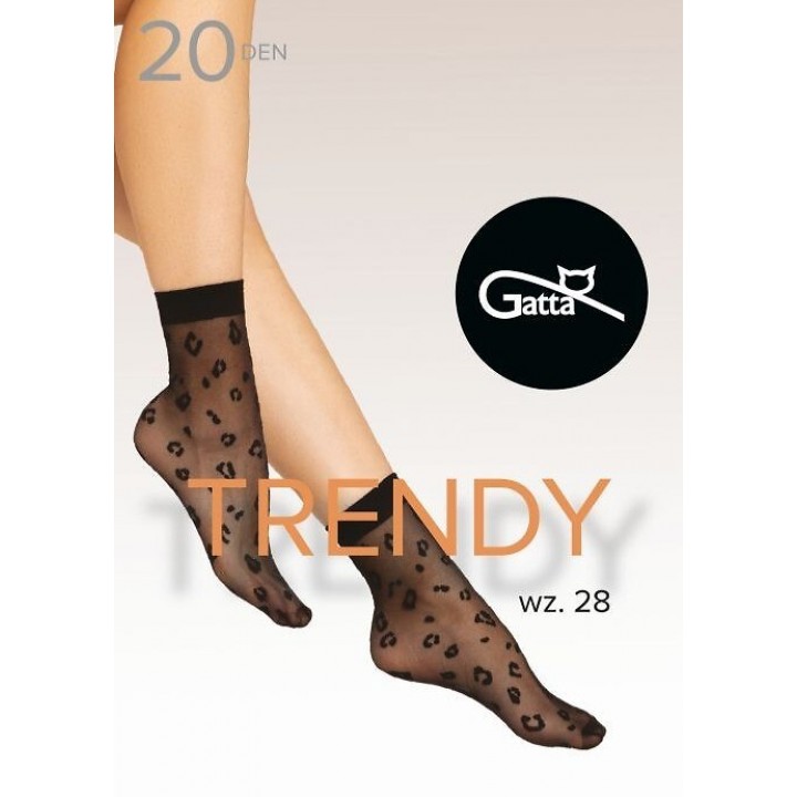 НОСКИ GATTA TRENDYLINE WZ 28 DAINO/NERO