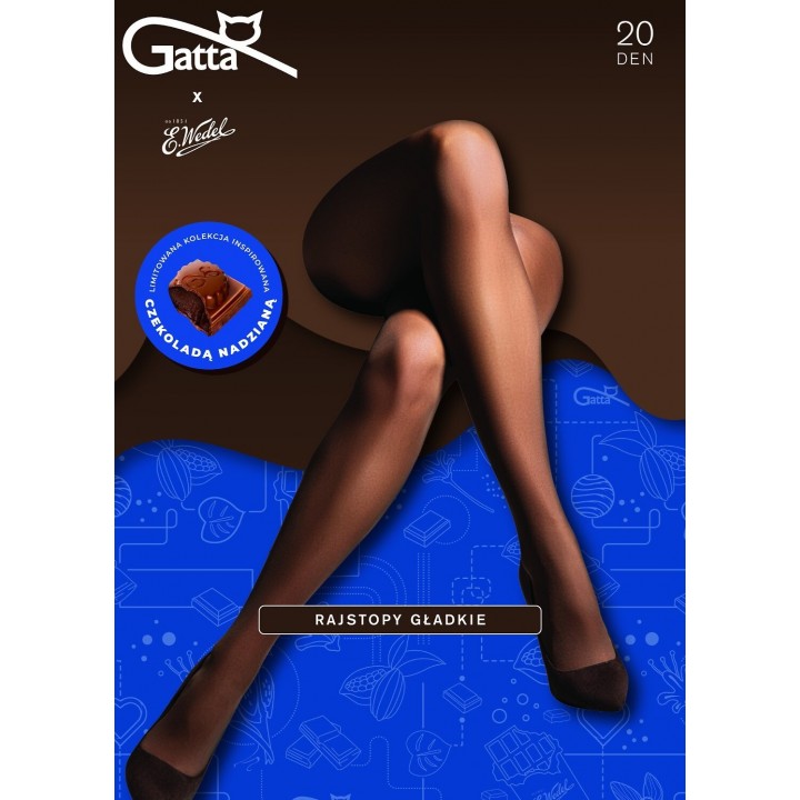 RAJSTOPY GATTA & WEDEL 20 WZ 00 DARK CHOCO /3