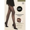 КОЛГОТКИ З ПРОЗОРИМ ЕФЕКТОМ GATTA 120 ЧЕРНИЙ/ТІЛОВИЙ /S