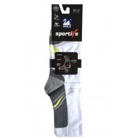 SKARPETY WOLA SPORTIVE AG+ MĘSKIE WZ998 WHITE 39/41