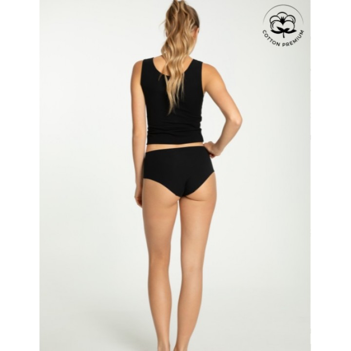 Трусики-макси JULIMEX COTTON MOOD, черные /XL