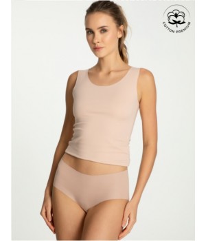 БІФИ JULIMEX COTTON MOOD MAXI БЕЖЕВОГО КОЛЬОРУ /S