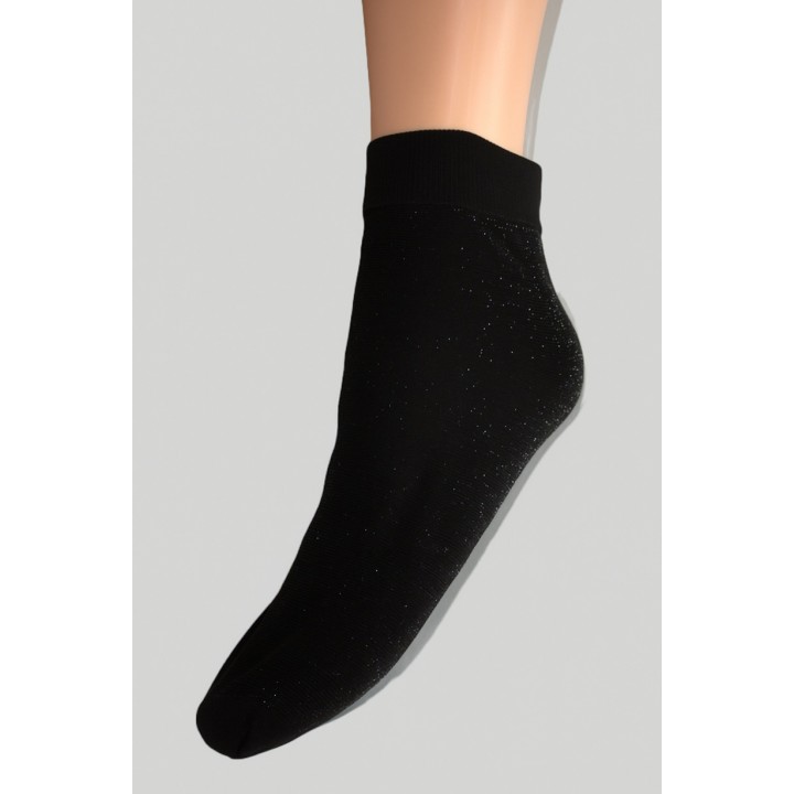 ШКАРПЕТКИ З МІКРОФІБРИ KNITTEX SPARKLE 40 ЧЕРНО-КОЛЬОРОВИХ