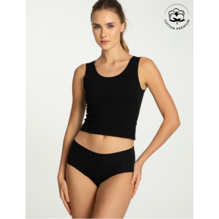 Трусики-макси JULIMEX COTTON MOOD, черные /XXL