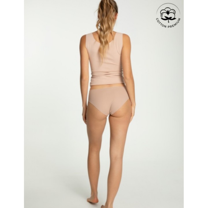 Трусики-шорты JULIMEX COTTON MOOD MAXI бежевые /L