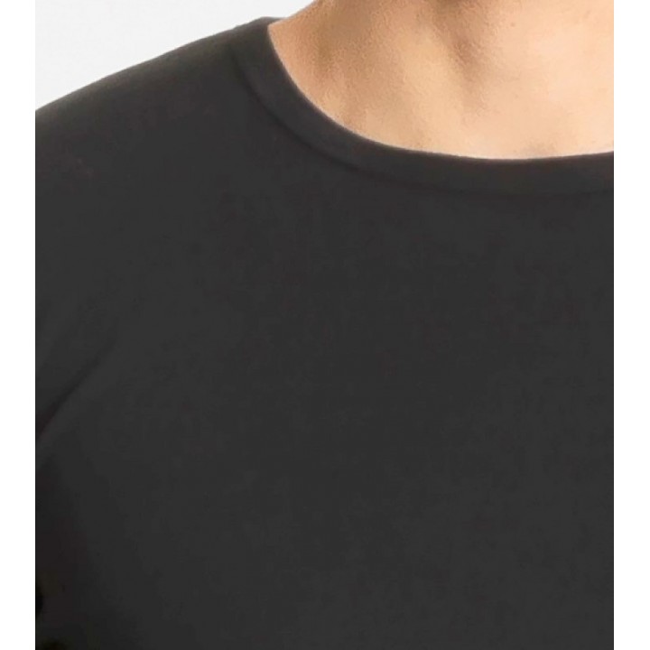 Футболка ATLANTIC 2BMV-049 черная /дл