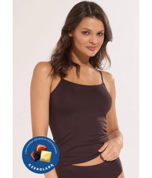 ФУТБОЛКА GATTA CAMISOLE 2K610 ТЕМНО-ШОКО /L