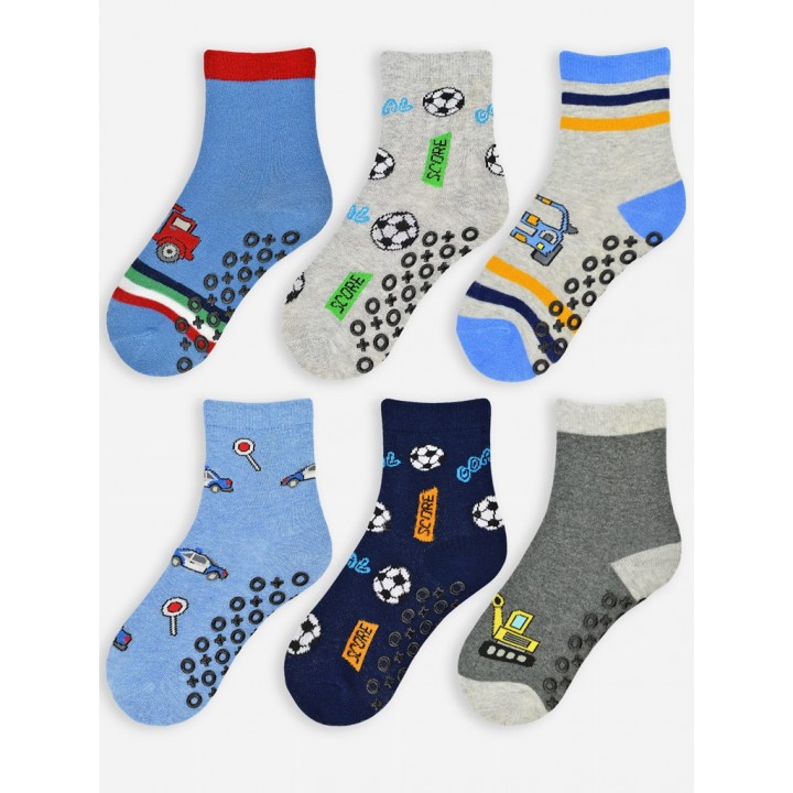 Носки NOVITI SB007-B-03 для мальчиков ABS 19-22