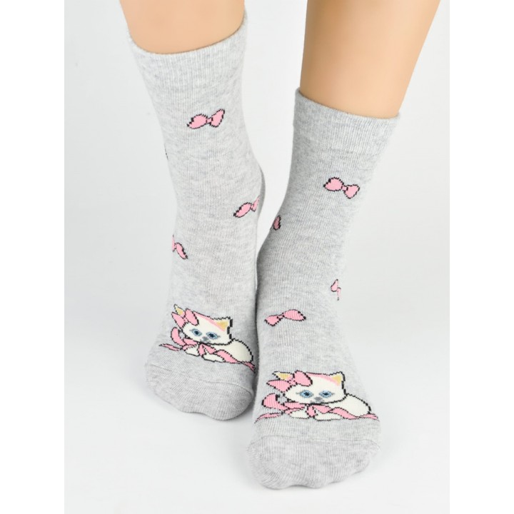 Носки НОВИТИ SB001-G-04 узор 31-34