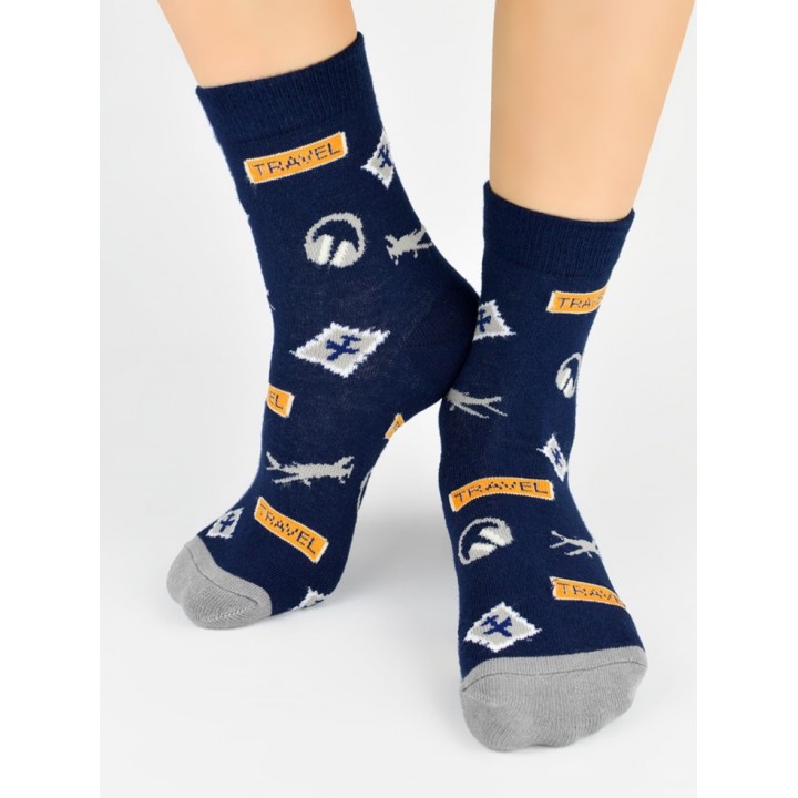 Носки НОВИТИ SB001-B-04 узор 35-38