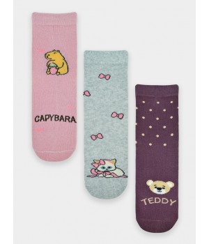 ШКАРПЕТКИ NOVITI SB001-G-04 ВІЗЕРУНОК 35-38