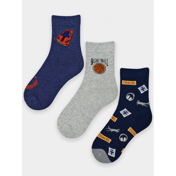 Носки НОВИТИ SB001-B-04 узор 23-26