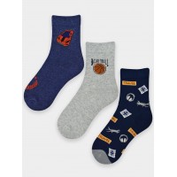 Носки НОВИТИ SB001-B-04 узор 31-34