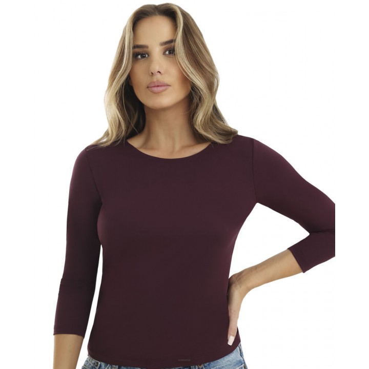 EMILI INA BLOUSE CHERRY /XL