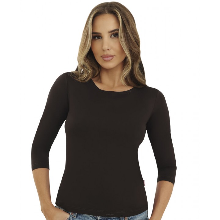 EMILI INA PLUS КОРИЧНЕВА БЛУЗА /3XL