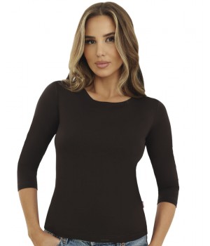 EMILI INA коричневая блузка /XL