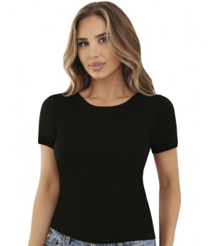 EMILI IDA PLUS BLOUSE ЧЕРНЫЙ /XXL