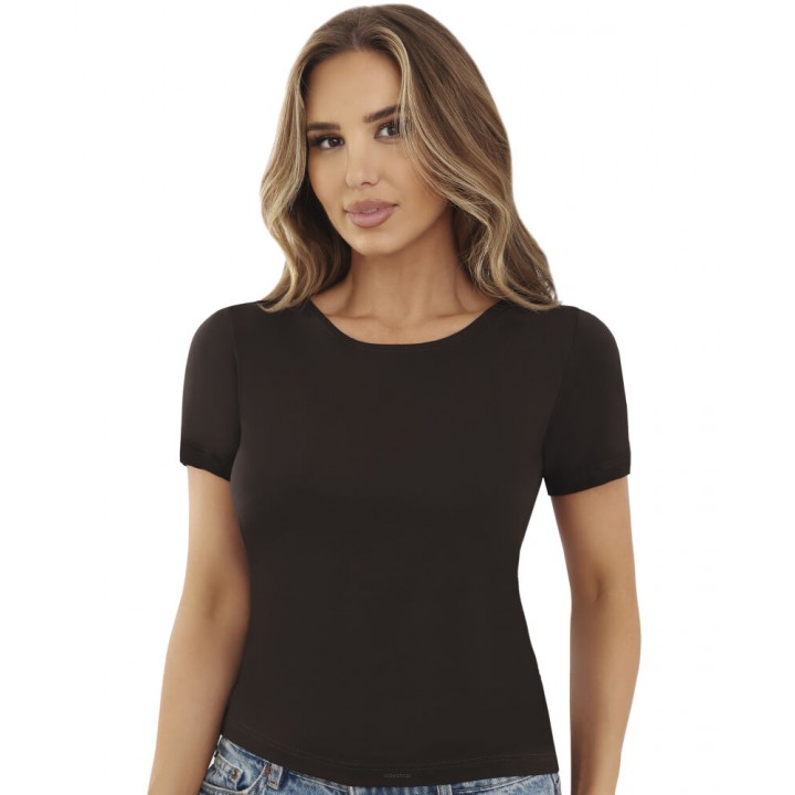 КОРИЧНЕВА БЛУЗКА EMILI IDA /M