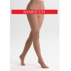 Эксклюзивные эротические шелковые колготки Мэрилин 30 телесного цвета 1/2