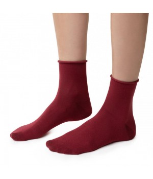 Женские носки STEVEN 125 BAMBOO БОРДОВЫЕ 38/40