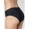 FIGI GATTA SEAMLESS COTTON BIKINI BLACK /XL