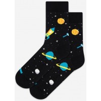 Носки мужские WOLA PERFECT MAN CASUAL WZ145 черные 39/41