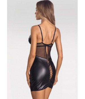 KOMPLET OBSESSIVE DOMINNA KOSZULKA I STRINGI S/M