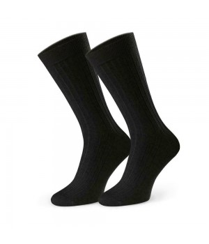 Вовняні шкарпетки STEVEN 130 без тиску, чорні, 47/50
