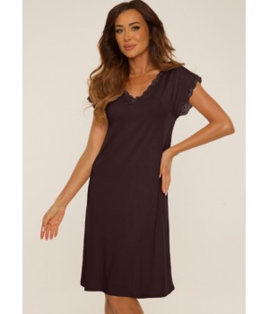 DE LAFENSE СОРОЧКА 816 HAJEL CHOCOLATE /M