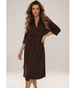 DE LAFENSE ХАЛАТ 942 VISA DL ШОКОЛАДНИЙ /XL