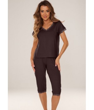 ПІЖАМА DE LAFENSE 880 HAZEL CHOCOLATE /XL