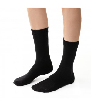 ЖІНОЧІ ШКАРПЕТКИ STEVEN 130 З НАПІВМАХРОВОГО МАХРОВОГО КОЛЬОРУ, ЧОРНІ, 38-40