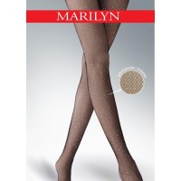 Колготки Marylyn Flores Stars, черные/серебристые /4