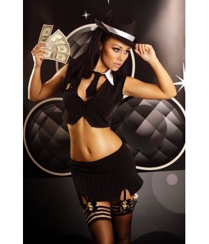 Набір "Лолітта: Рай гангстерів" L/XL чорний