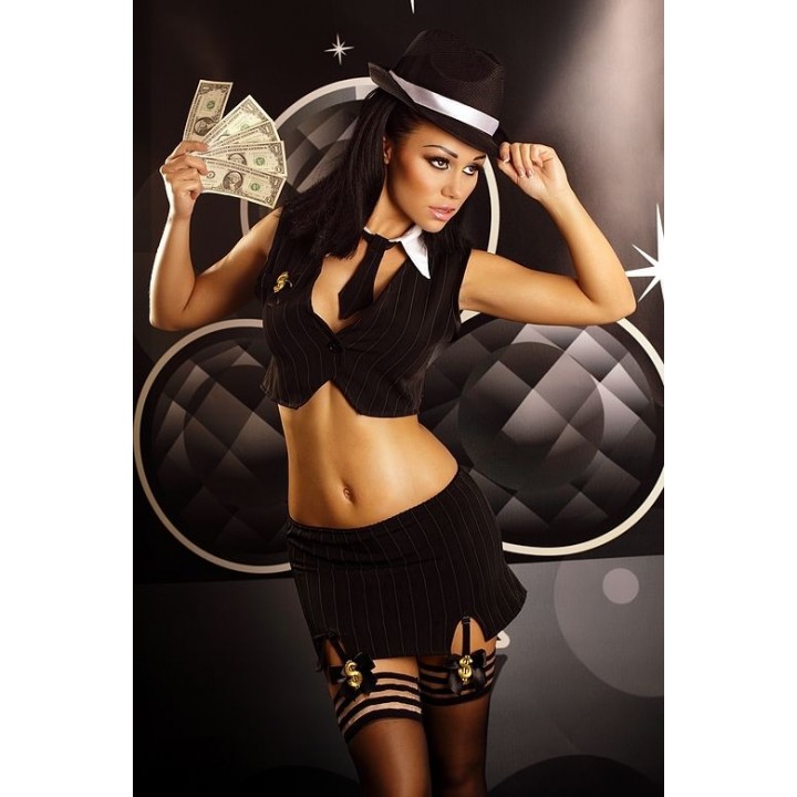 Набір "Лолітта: Рай гангстерів" L/XL чорний