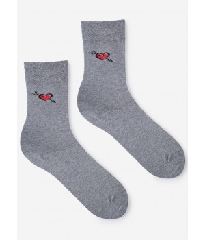 Носки Marylyn Men Love Me Tender серые, размер 40/45