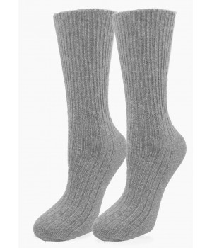 ЖІНОЧІ ШКАРПЕТКИ MARILYN, ВОВНЯНІ, М'ЯКІ, СІРІ, 36/41