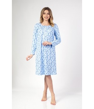 Рубашка REGINA 011, синяя, размер 3XL