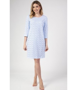 KOSZULA REGINA 143 NIEBIESKI /M