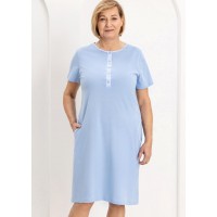 KOSZULA REGINA 177 NIEBIESKI /3XL