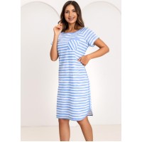 KOSZULA REGINA 171 NIEBIESKI /XXL