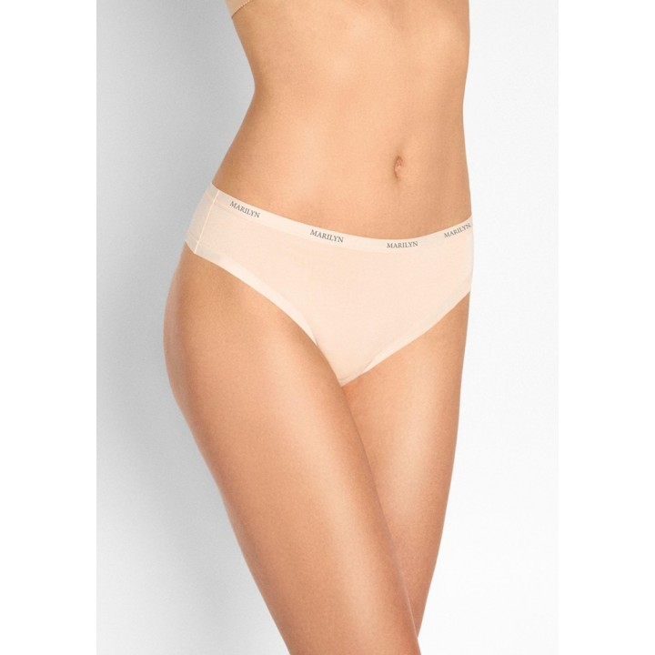 Трусики-стрінги MARILYN JULIA, 2 шт., бежевий колір /S