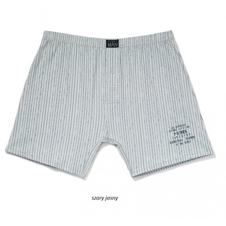 Боксерские шорты ATLANTIC MBX-436 серые/XL