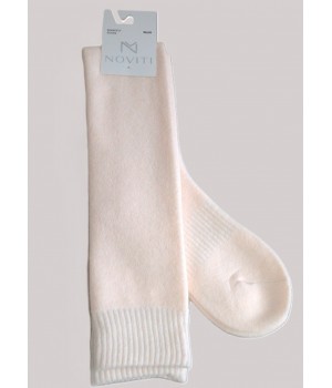 Носки высокие NOVITI SF033-W-03 TERRY, персиковый цвет, размеры 36-41