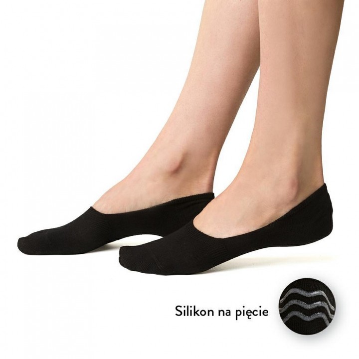 STOPKI STEVEN 058 BALERINY 35-37 czarny