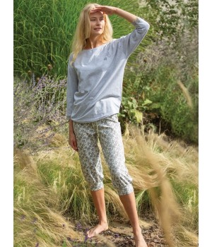 Ключ для піжами LNS-651 A23 L сірий